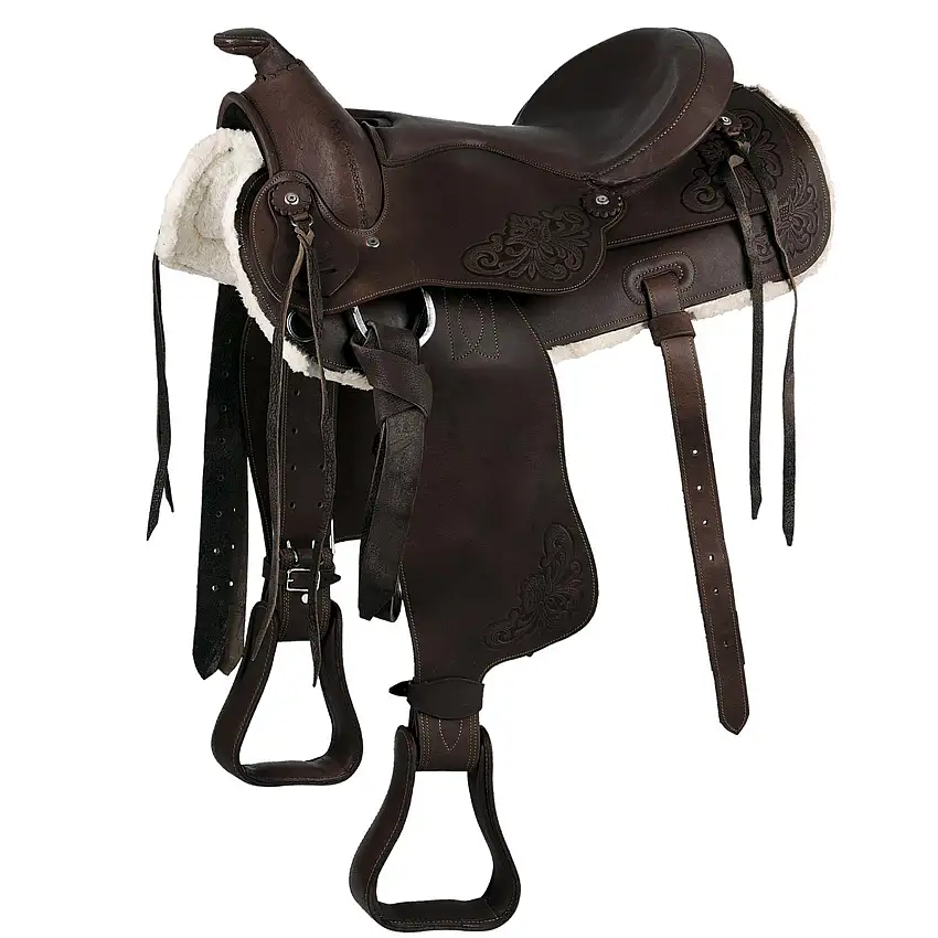 La silla de montar engorda al poni N. 113