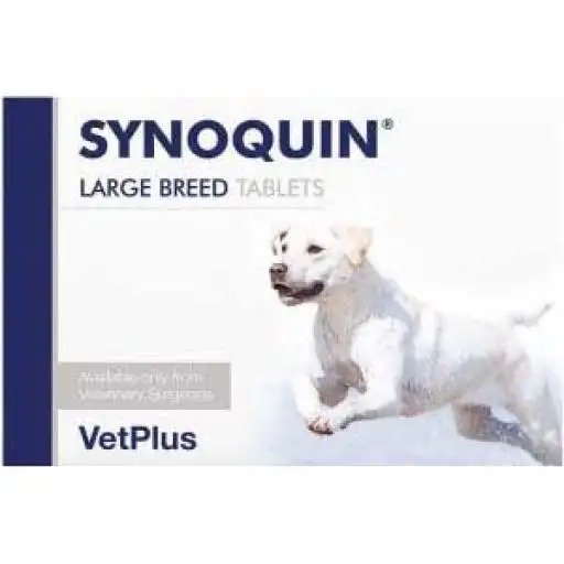 VetPlus Synoquin Condroprotector Articular para Perros Grandes en Cápsulas