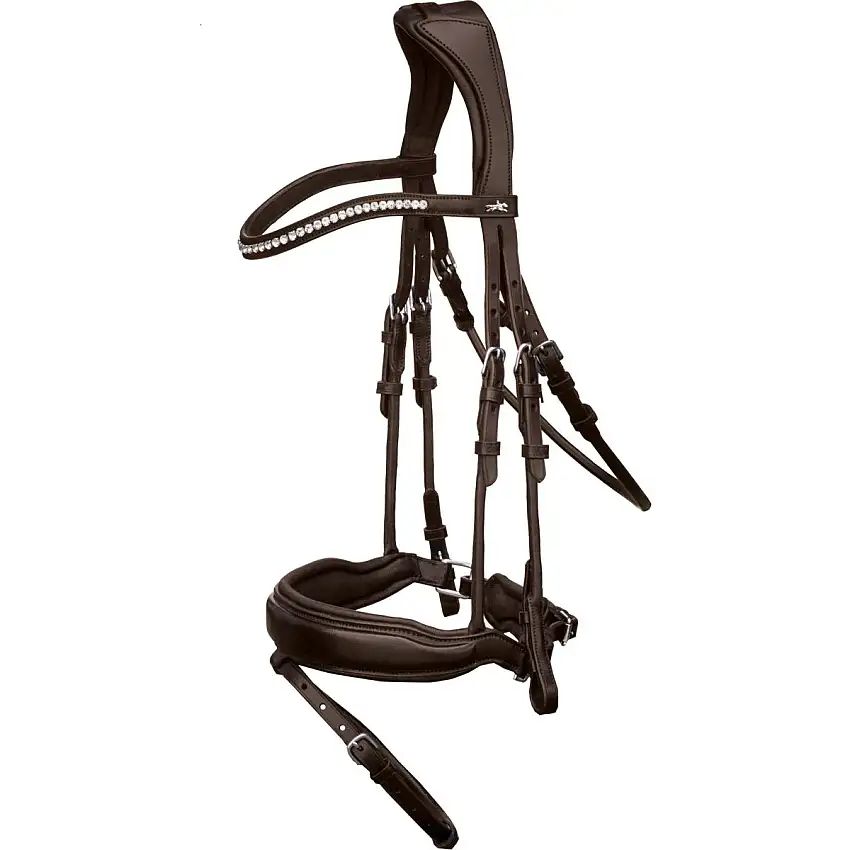Schockemöhle Brida Premium sports Malibu Espresso/Plata