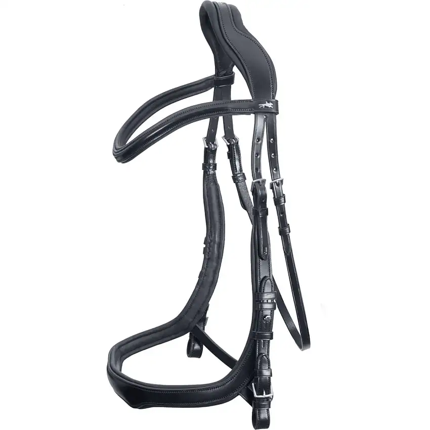 Schockemöhle Brida Premium sports Equitus Delta Negro/Plata