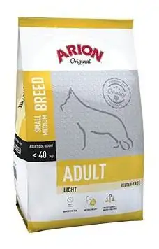 Arion Pienso Original Adult Small Medium Light para Perros de Raza Mediana