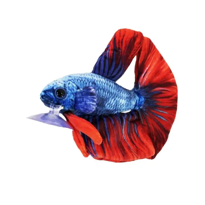 Pez de peluche (betta)