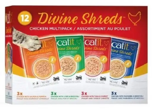 Catit Divine Shreds Pollo Multipack