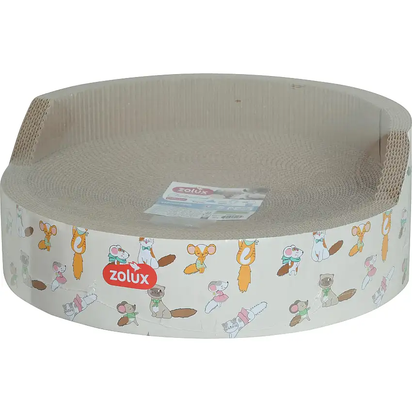 Rascador para gato cesta
