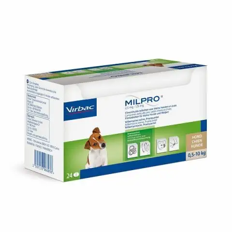Milpro perros pequeños y cachorros 0,5-10 kg | 2,5 mg/25 mg | 24 pastillas