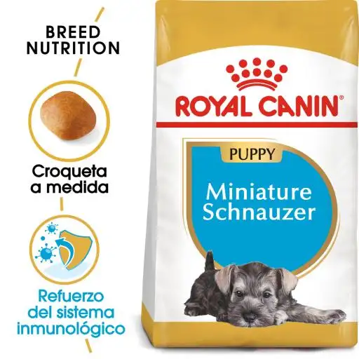 Royal Canin Miniature Schnauzer Puppy Pienso para Cachorro de Raza