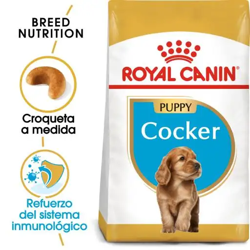 Royal Canin Cocker Puppy Pienso para Cachorro de Raza