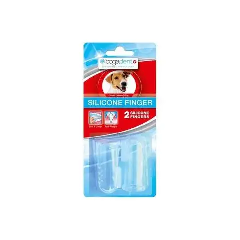 Bogadent Silicone Finger 2 piezas | Perros