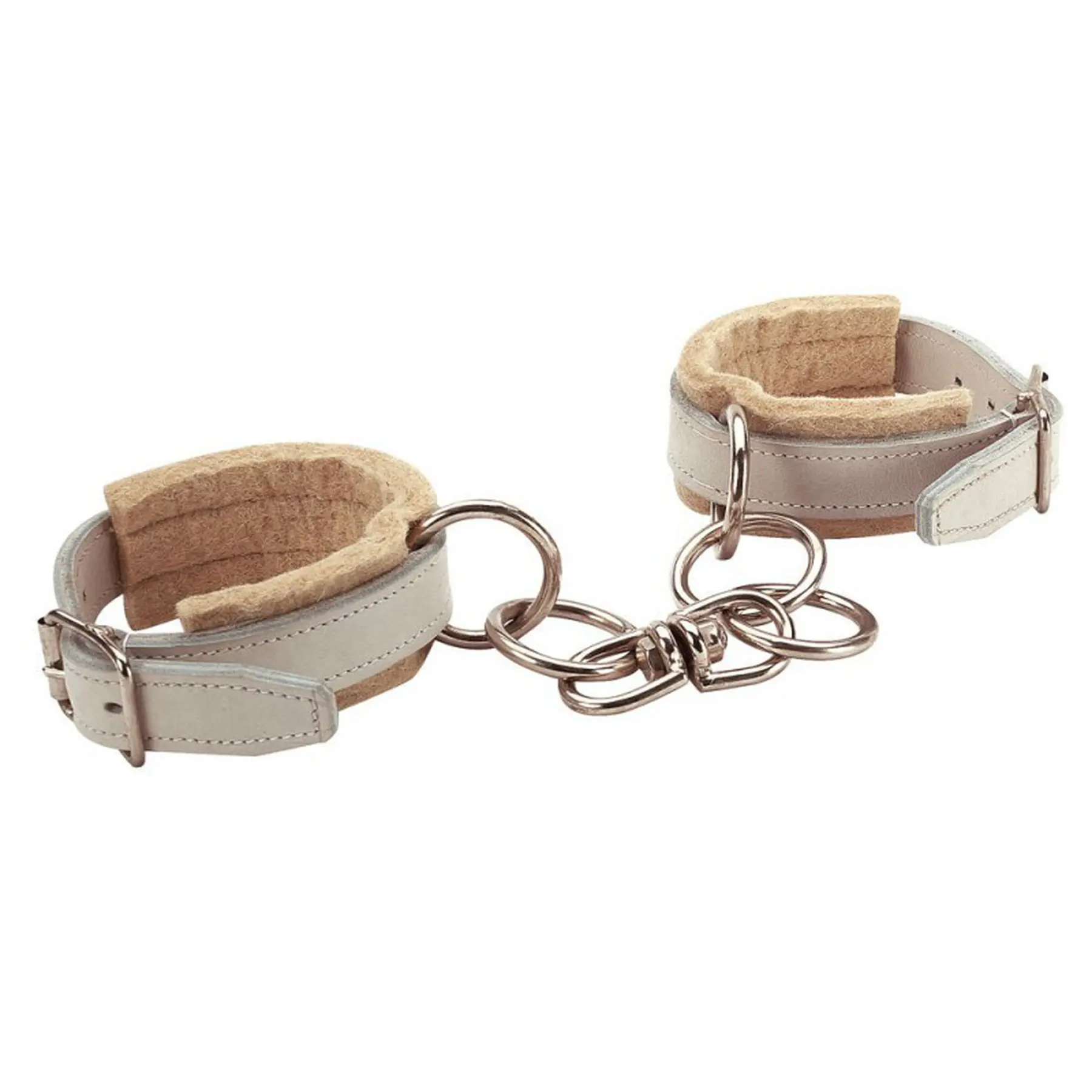 Impedimento para el caballo cuir chrome et feutre