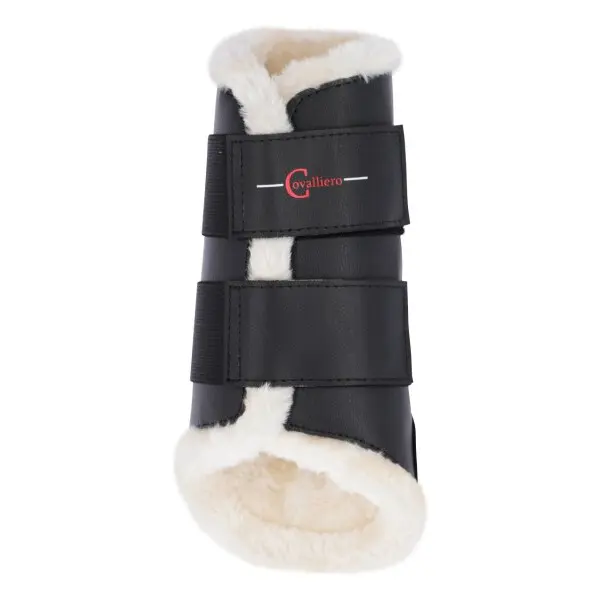 Botas traseras para caballos de doma Fleece (x2)