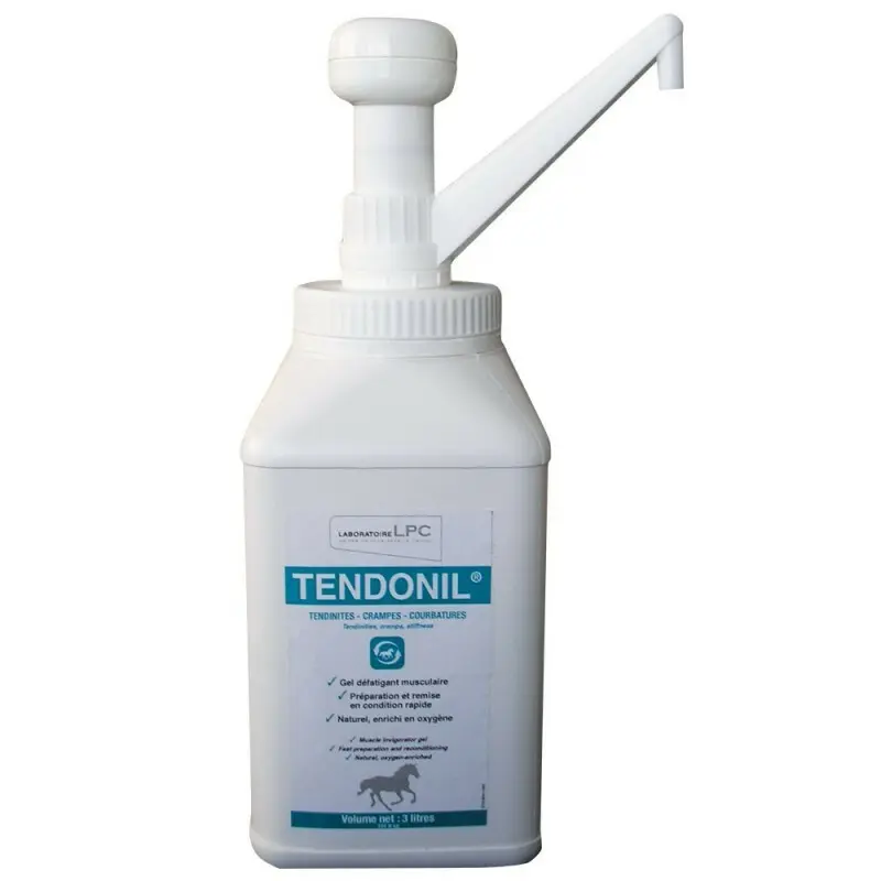 Gel de preparación y recuperación para caballos Tendoni