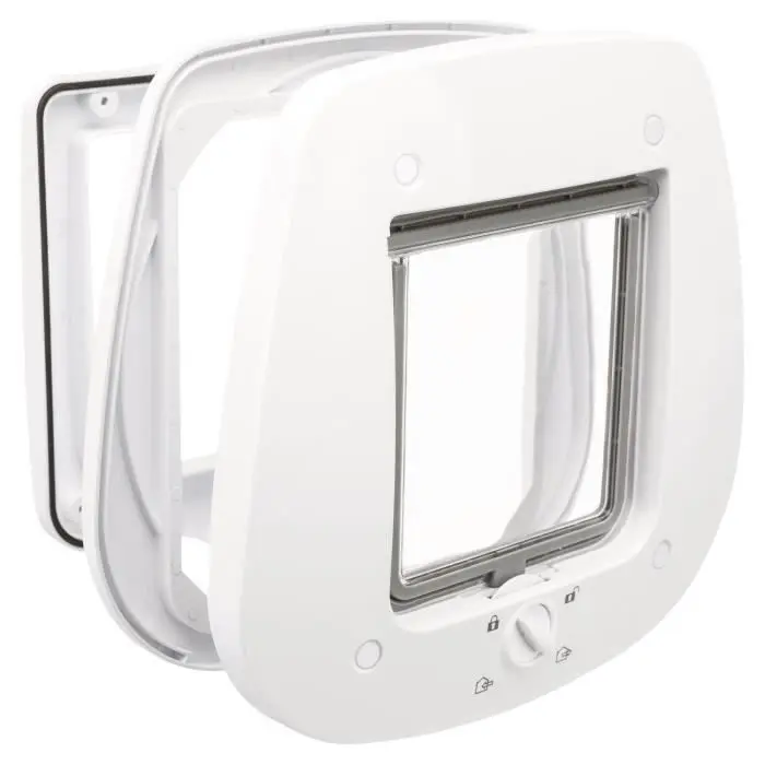 Gatera de 4 posiciones para puerta de cristal