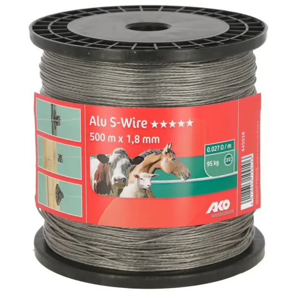 Cable para valla eléctrica 2x0.50mm 1000m