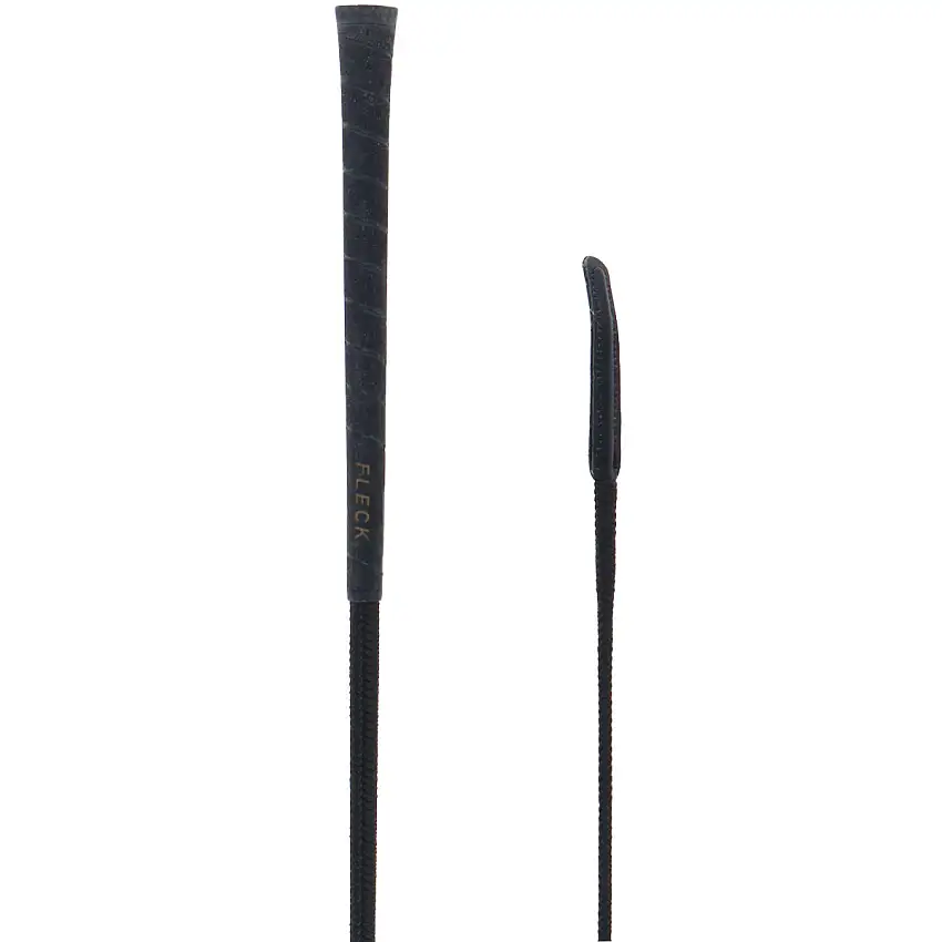 Fleck Fusta de Doma con Punta de Cuero Fleck Negro