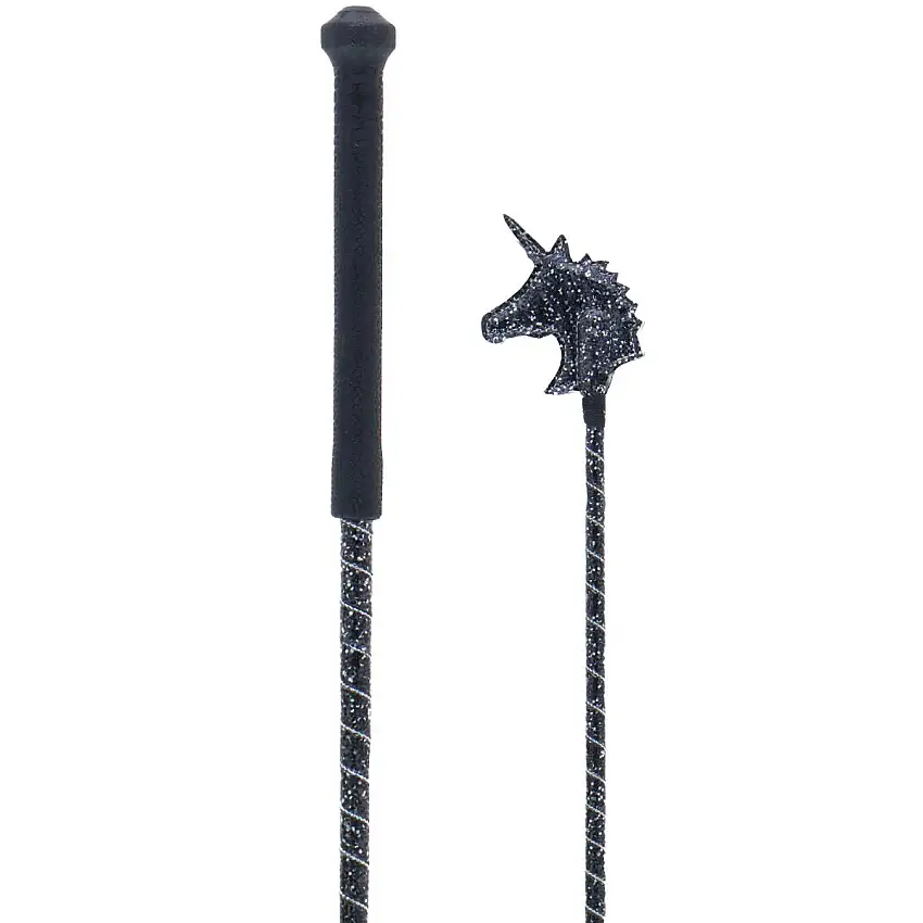 Dublin Látigo Glitter Unicorn Negro