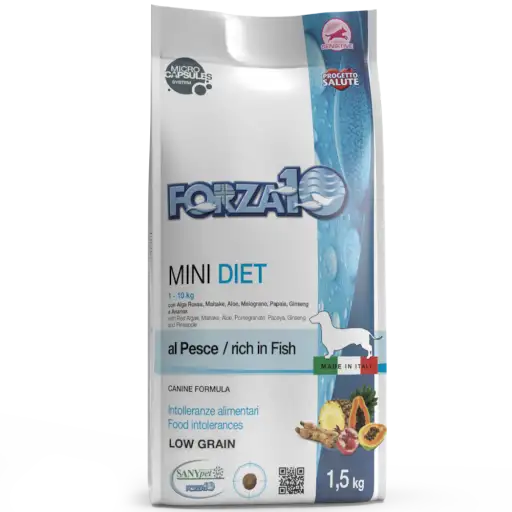 Forza10 Pienso Mini Diet de Pescado para Perros de Raza Pequeña