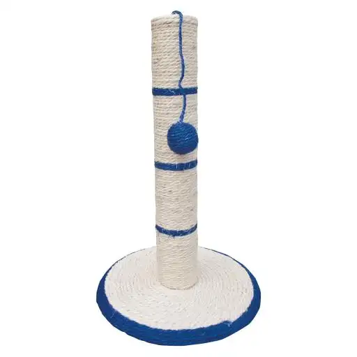 Arquivet Rascador Azul con Poste y Borla