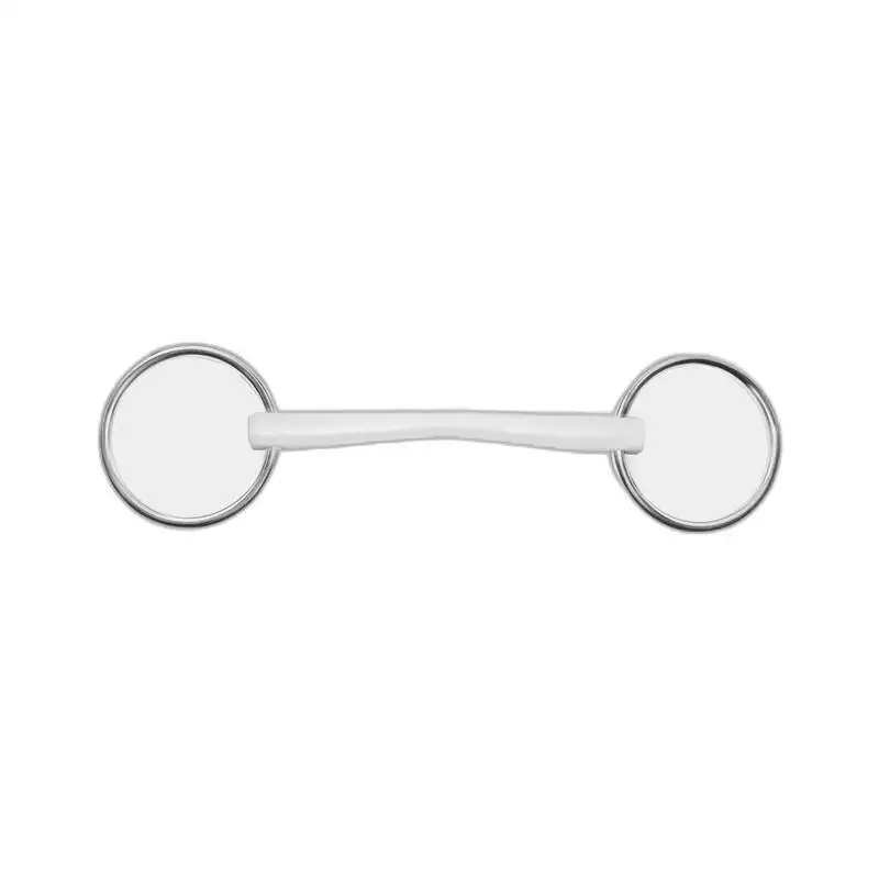 Bocado de 2 anillos para caballos Duo