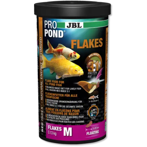 JBL Alimento en Escamas Propond Flakes M para Peces de Estanque