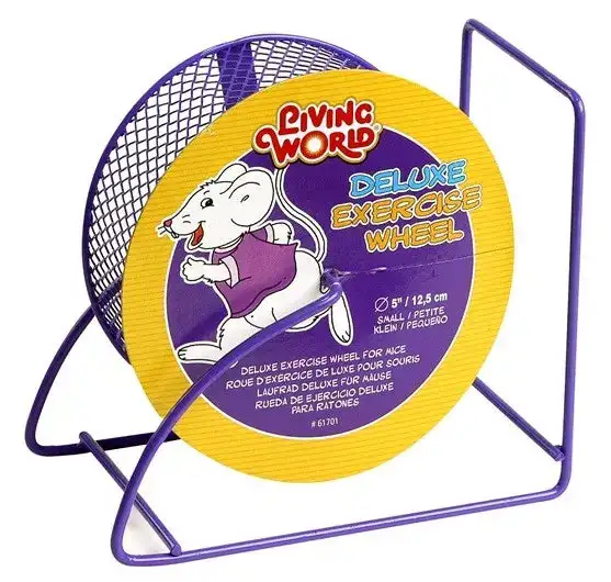 Living World Rueda De Ejercicios Metal 12,5 Cm