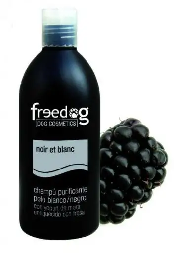 Freedog Champú para Perros de Pelo Negro/Blanco