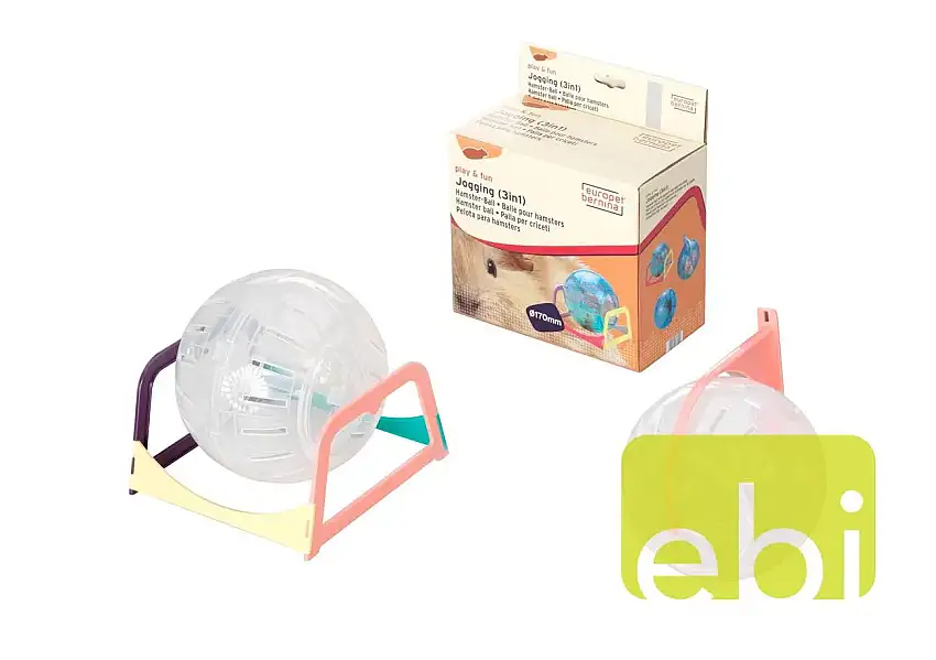 Bola Plastico Juguete Hamster 3 En 1 17 cm