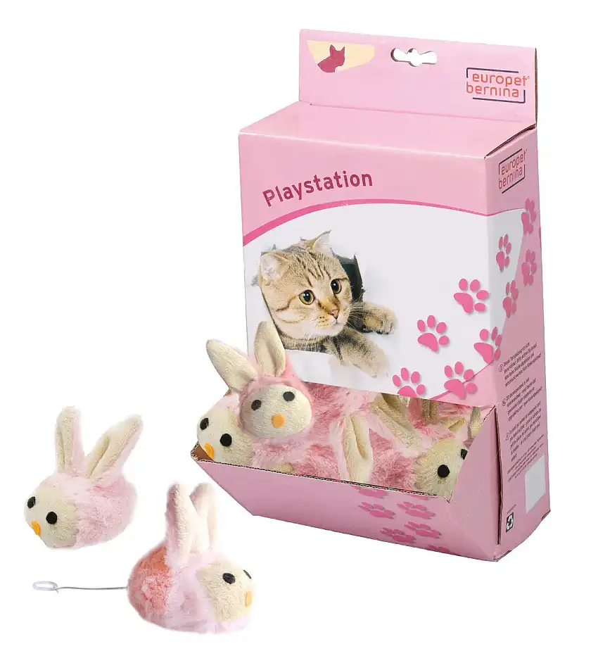 Juguete Gato Hierba Gatera - Conejo