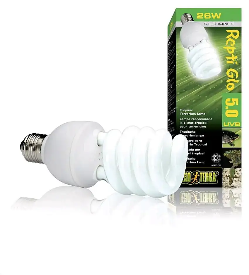 Fluorescente Compacto Repti Glo Exo Terra - 5.0 26W