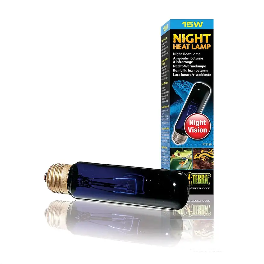 Lámpara Night Glo Incandescente Exo Terra 50W - 15W