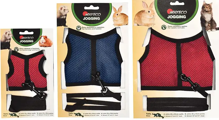 Arnés Para Roedores y Gatos Jogging - L