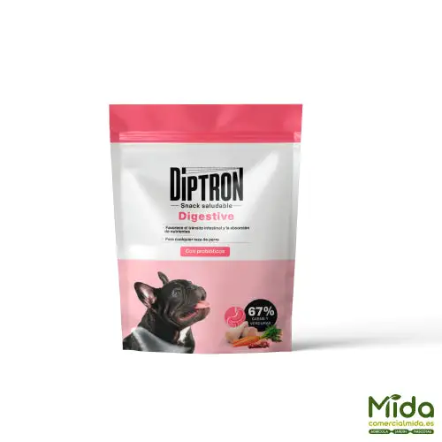Quimunsa DIPTRON Snack Saludable Digestive para Perro 150gr