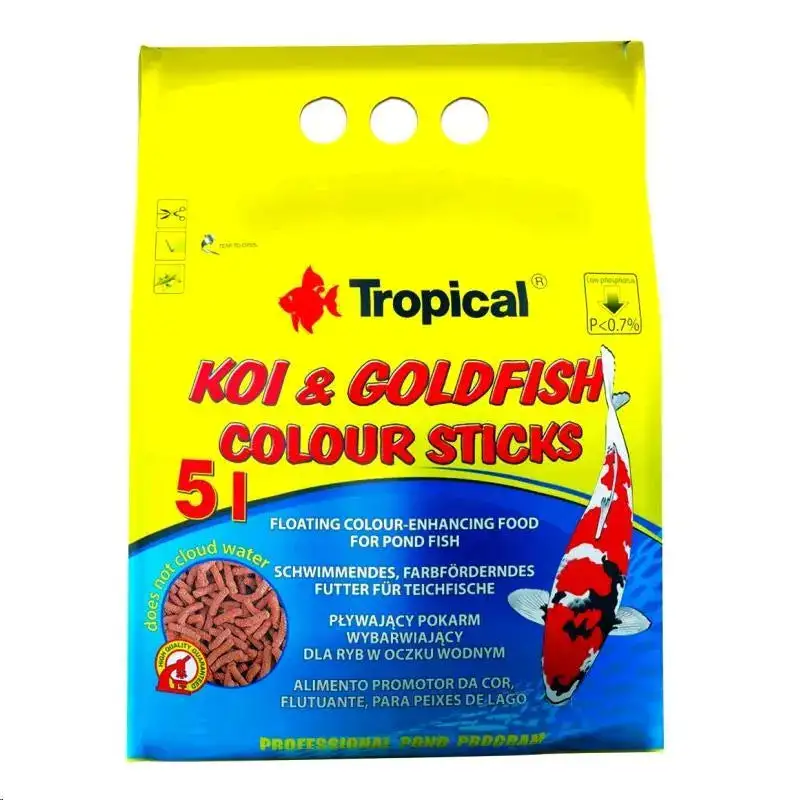 Koi & Goldfish Color Sticks Bag - 5L