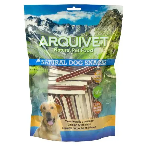Arquivet Tiras de Pollo y Pescado