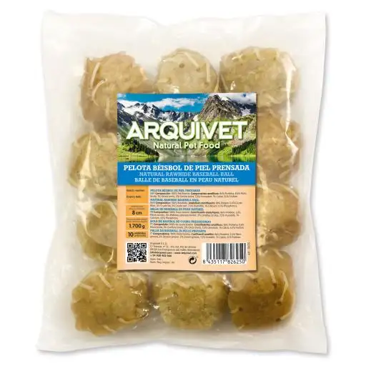 Arquivet Pelota Piel De Beisbol 8 Cm