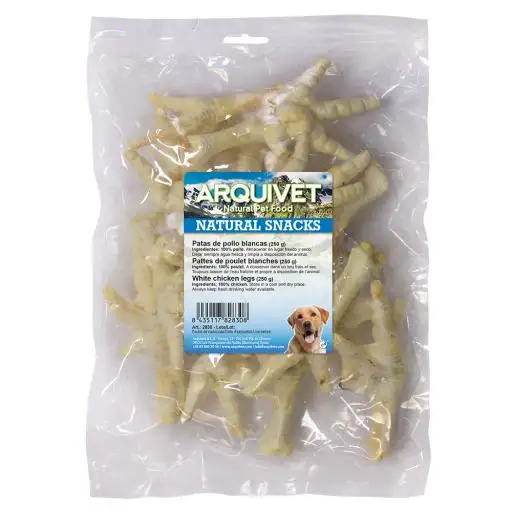 Arquivet Patas de pollo blancas 250 gr