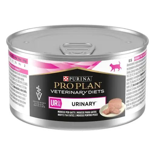 Pack 24 Pro Plan Veterinary Diets Comida Húmeda Mousse UR Urinary ST/OX de Pavo