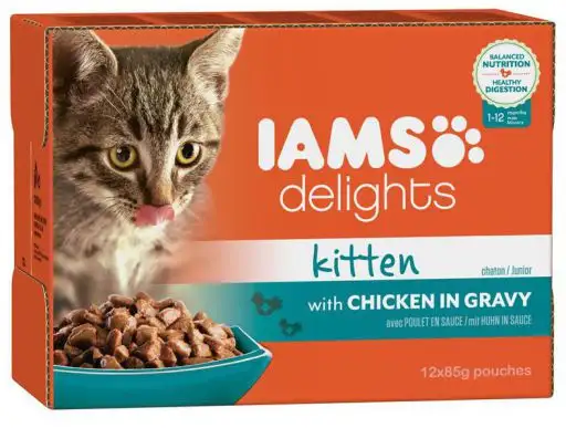 IAMS Cat Wet Kitten Multibox