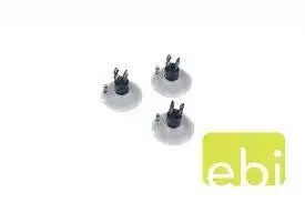 Ventosa con Clip 25Mm 7Mm 3 uds