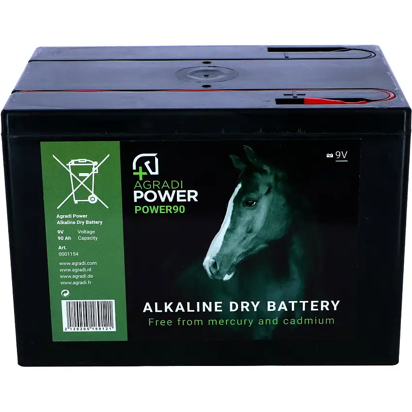 Ako Batería para Cercas Alkaline Klein 75Ah 9V