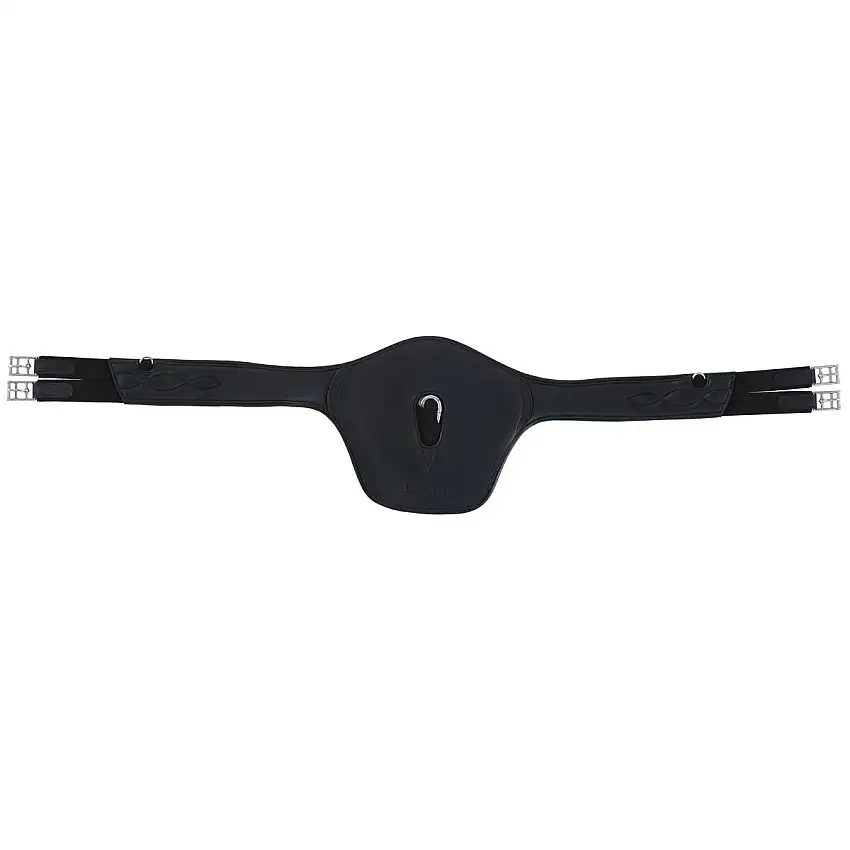 Kavalkade Cincha Soft`n Safe con protector de tacos Negro