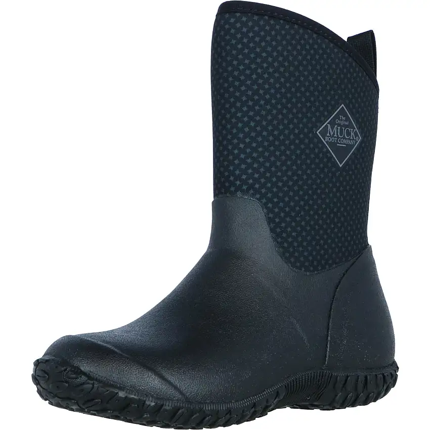 Muck Boot Muckster II Mid Mujer Negro/Rosa