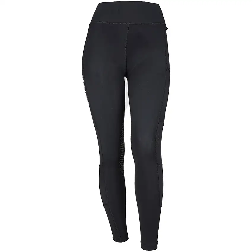 Kingsland Pantalón de Equitación Classic Klkatinka F-Tec2 F-Grip Mujer Negro