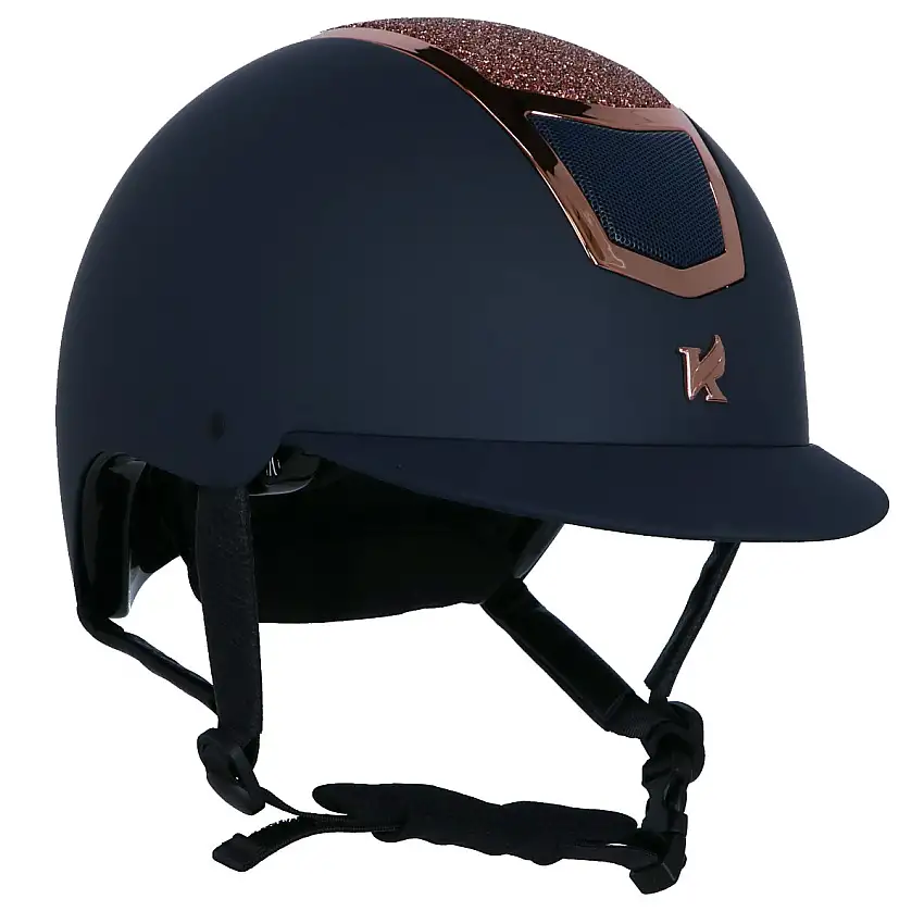 Karben by Shires Casco Valentina Azul/Rosa Oro