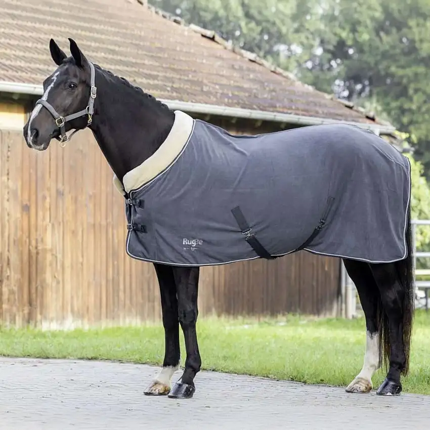 RugBe by Covalliero Manta de Forro Polar Royal Graphite