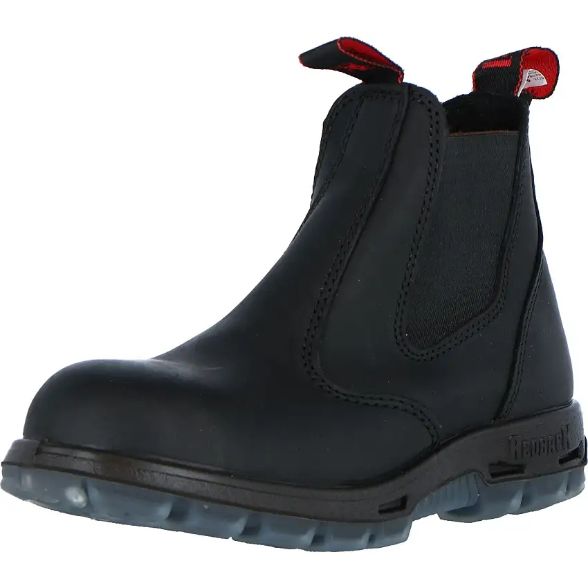 Redback Botines USBBK Puntera de Acero Negro