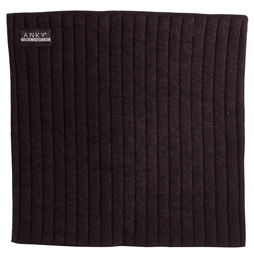 ANKY Cojinetes para Piernas Cooldry Set de 8 Negro