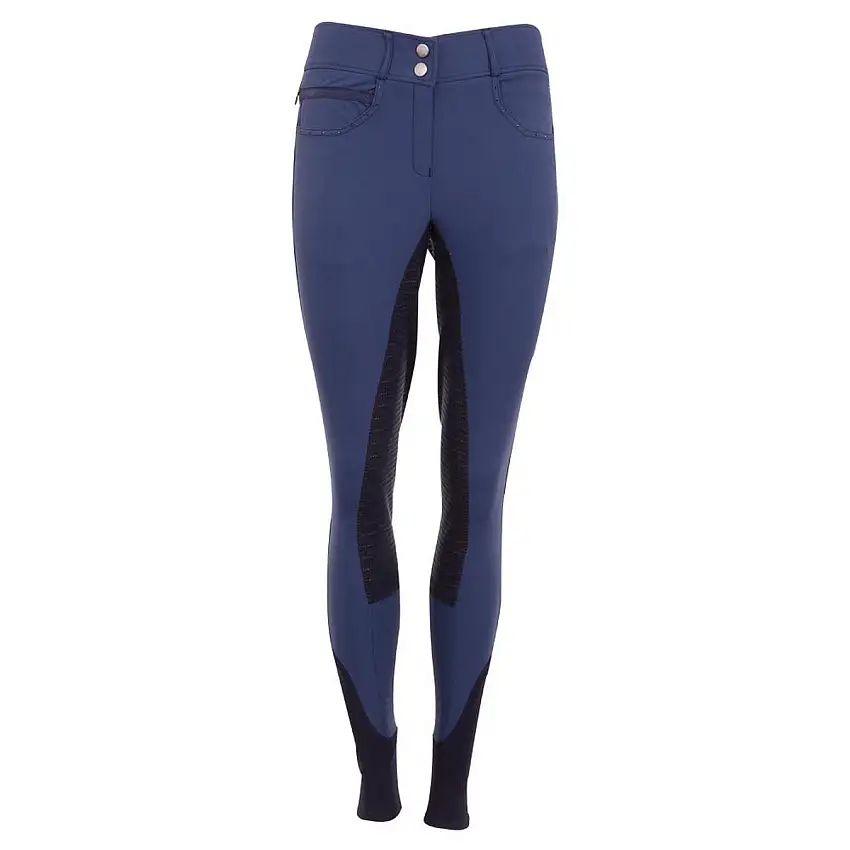ANKY Pantalones Stone Taped Chicas Asiento de Cuero Completo Navy