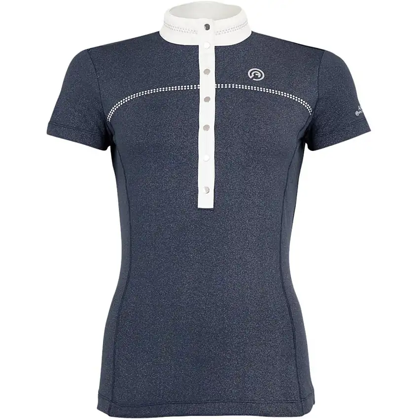 ANKY Camiseta de Competición Glitter Mangas Cortas Navy