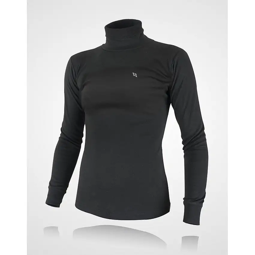 Back on Track Jersey de Cuello Alto Mujer Negro