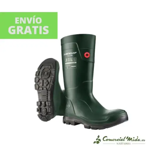 Bota Impermeable de Seguridad DUNLOP TerraPRO-FULL Safety (LJ2KL01)